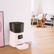 Automatic Cat Food Dispenser [2025 Upgraded Version] 5G WiFi Pet Feeder with APP Control Remote Feeding 6L Automatic Dog Feeder Sensor Cats and Dogs Daily