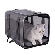 Top Load Pet Carrier for Large and Medium Cats Small Dogs Easy to get cat in Carry Storage, Clean and Escape Proof