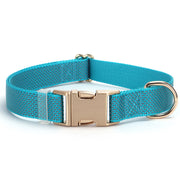 TUXTOOX Reflective Nylon Dog Collar Adjustable Quick Release Safety Pet Collar