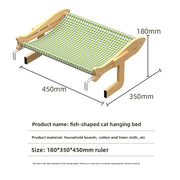 Cat Hanging Bed, Window-hung Bedside Cat Bed, Hammock, Windowsill Balcony Sunbathing Hanging Bed, Pet Stand