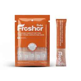 Cube Fresher Cat Lickable Complete Wet Food Chicken Recipe 150g (15g*10)