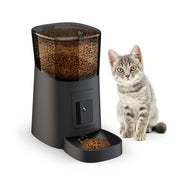 Automatic Cat Food Dispenser [2025 Upgraded Version] 5G WiFi Pet Feeder with APP Control Remote Feeding 6L Automatic Dog Feeder Sensor Cats and Dogs Daily