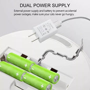 Intelligent Pet Feeder for Cats Fixed Time and Quantitative Dat Food Automatic Feeding Machine for Dog Food APP Control Smart Feeder Stainless Steel Bowl