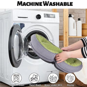 Dog Bed Washable Fleece & Anti Slip Bottom Pet Cat Bed with Removable Cover Comfort Pet Bed Sofa with Soft Plush Warm Nest Beds