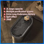 3.0L Pet Water Fountain Automatic Cat Water Fountain with Cordless Pump Easy To Clean and Assemble Cat Internal Water Fountain Super Quiet