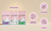 TUXTOOX Cat Litter, Plant-Based Eco-Friendly Tofu Litter, Fast Clumping, Low Dust, Superior Odor Control with Baking Soda, Non-Stick and Flushable 2.5KG