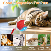 Automatic Interactive Rolling Cat Toys Ball for Indoor- Rechargeable Activate Dog Pet Toy for Indoor Self-Playing Automatic Moving Kitten Toys for Cats Durable and Safe Material