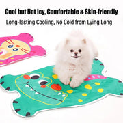 TUXTOOX Pet Cooling Mat for Dogs & Cats, Summer Self-Cooling Pad, Waterproof & Scratch Resistant, Leak-Proof Cooling Mat Bed