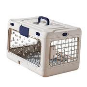 Collapsible Pet Carrier with Urine-Proof Pad Ventilated & Hygienic for Philippine Small Dogs & Cats Travel with Confidence